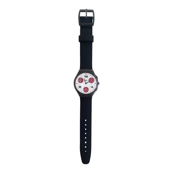 Swatch Watch DOTTY DOTS SUYM104 2004 Skin Chrono New In Case With Paperwork - Picture 3 of 7